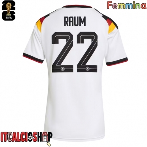 Germania David Raum #22 Prima Maglia Femmina Mondiali 2026 Manica Corta
